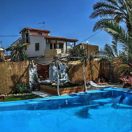 House With 3 Bedrooms In Pagkalochori, With Wonderful Mountain View, P Apartment